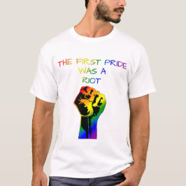Den Första Pride var ett Upplopp – HBTQ-design T Shirt