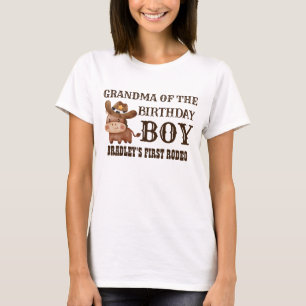 Den första rodeo-personligen namn t shirt
