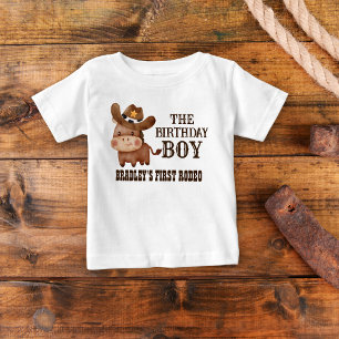 Den första rodeo-personligen namn t shirt