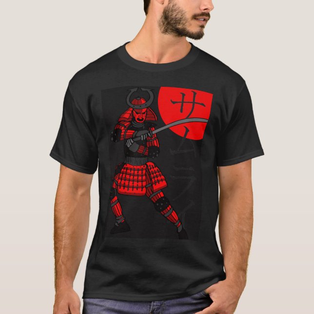 Den första samuraien t-shirt (Framsida)