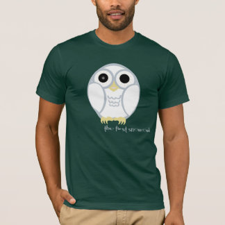 den första snöugglan t shirt