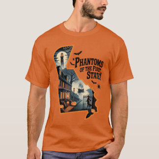 Den första statens fantomer! Delaware Lighthouse T Shirt