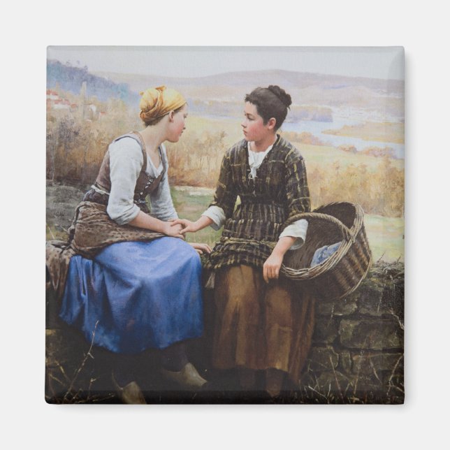 Den första stöten (sympati i Bereavement) Magnet (Framsidan)