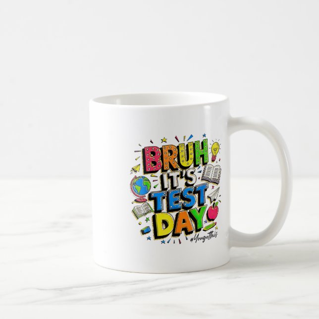 Den första testdagen du Har i Sten Kaffemugg (Höger)