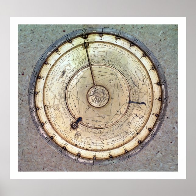 Den första vår-styrda klockan med spänning, syn på poster (Framsidan)