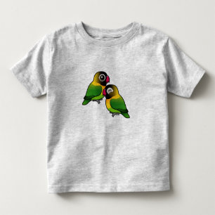Den förtjusande maskerade lovebirden parar tee shirt