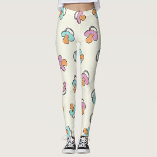 Den förtjusande nappargender avslöjer baby showe leggings