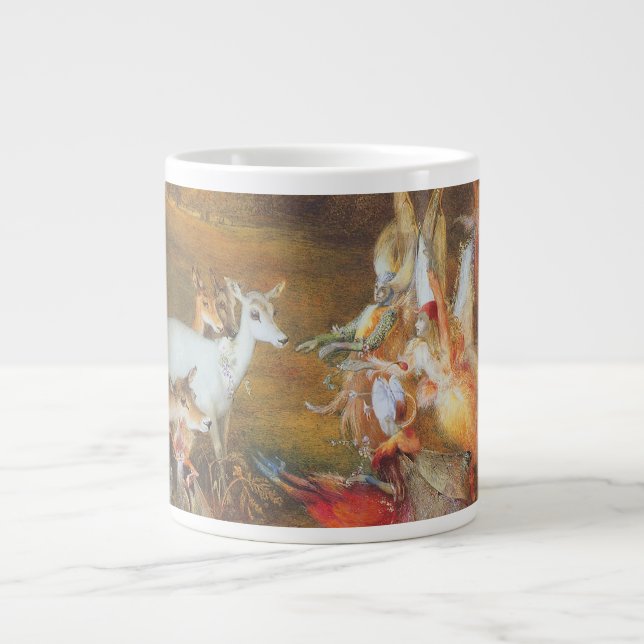 Den Förtrollade Skogen av konstnären John Anster F Jumbo Mugg (Framsidan)