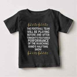 Den fotbollslag ska dräkten för lekmarschmusikband t shirt