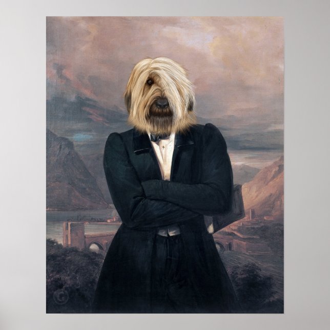 Den framstående fåraveln Rolig husdjur Poster (Framsidan)