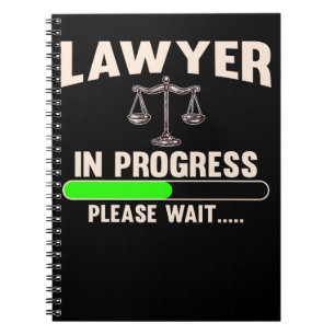 Den framtida advokaten Student Lawyer Anteckningsbok