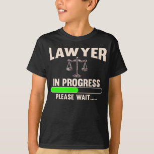Den framtida advokaten Student Lawyer T Shirt