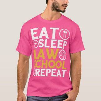 Den framtida advokatjuridikskolan i Funny Law Stud T Shirt
