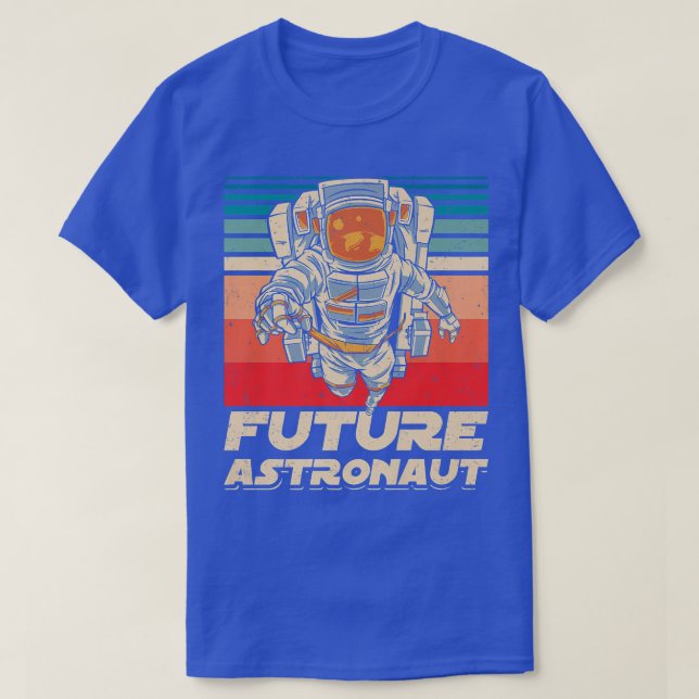 Den framtida Astronaut Astronomy Space Planets Roc T Shirt (Design framsida)