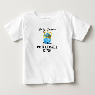 Den framtida Baby blue Personligen Kung T Shirt