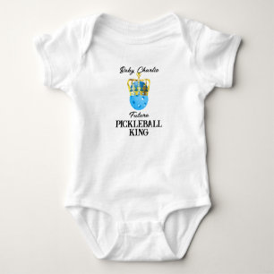 Den framtida Baby blue Personligen Kung T Shirt