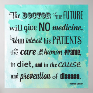 Den framtida Edison-offrets Doktor Poster
