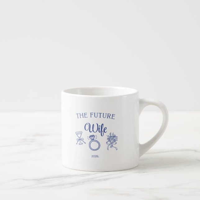 Den framtida makan  espressomugg (Höger)