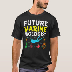 Den framtida marina biologen Ocean Life Biology St T Shirt