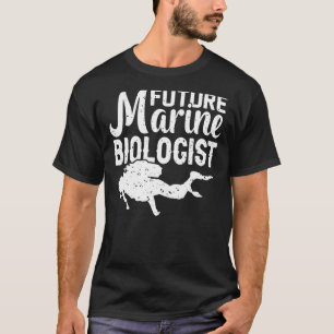 Den framtida marina biologen Ocean Life Biology St T Shirt