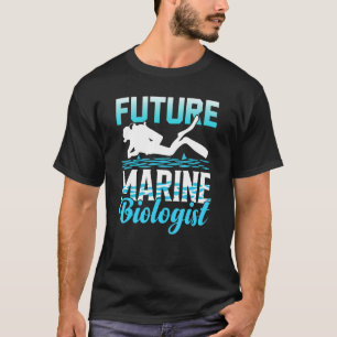 Den framtida marina biologen Ocean Life Biology St T Shirt