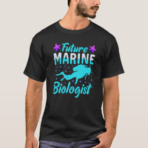 Den framtida marina biologen Ocean Life Biology St T Shirt