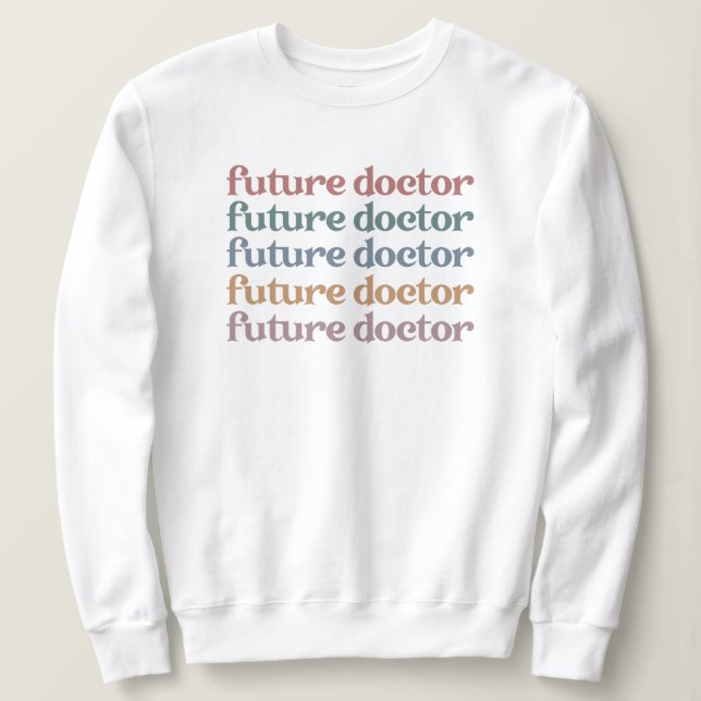 Den framtida medicinska Doktor-skolan Student Gift T Shirt (Design framsida)