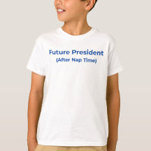 Den framtida presidenten Baby Shirt - Lustigt poli
