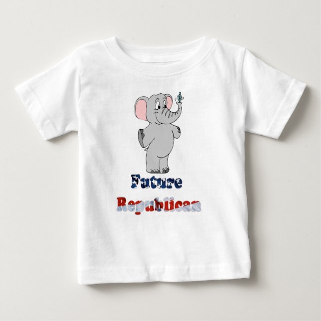 Den framtida republikanen lurar T-tröja T-shirt (Framsida)