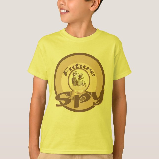 Den framtida spionen lurar ockupationT-tröja T Shirt (Framsida)