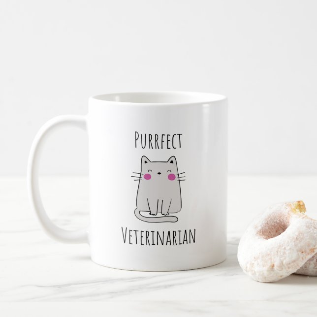 Den framtida veterinären Mamma Grad Vet Tech Kaffemugg (Med munk)