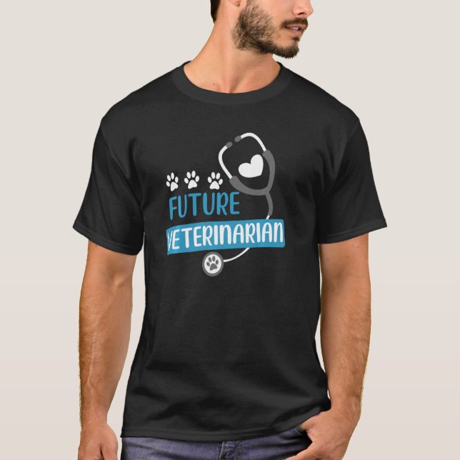 Den framtida veterinären Vet Costume Kit Manar Wom T Shirt (Framsida)