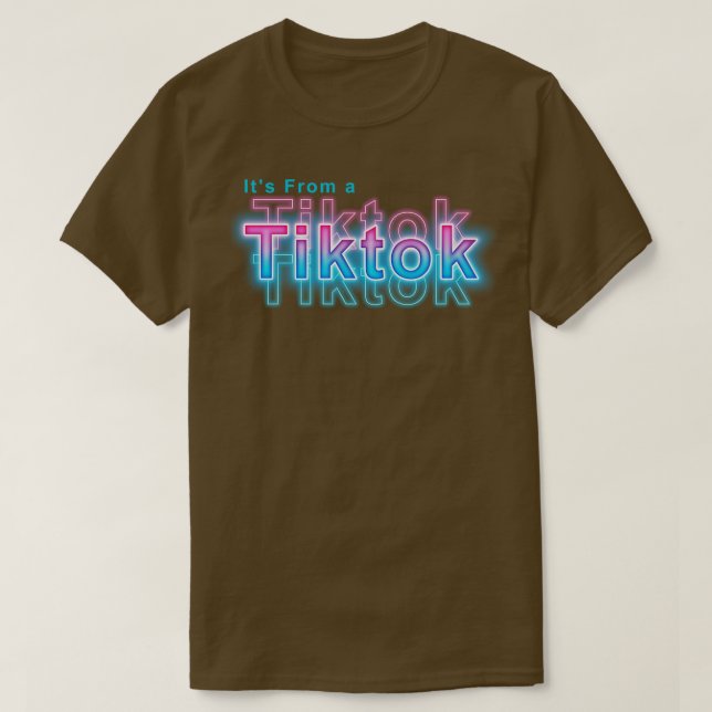 Den från Tiktok T Shirt (Design framsida)