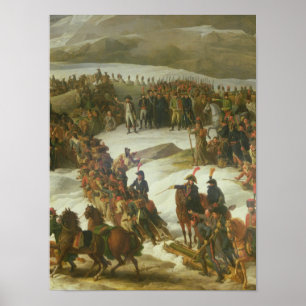 Den franska armén som korsar Stet Bernard, Poster