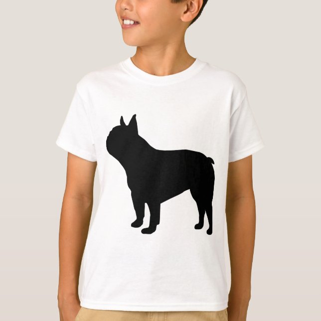 Den franska bulldoggen utrustar `, tee shirt (Framsida)