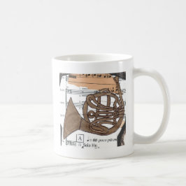 (Den franska) Hornmuggen Kaffemugg