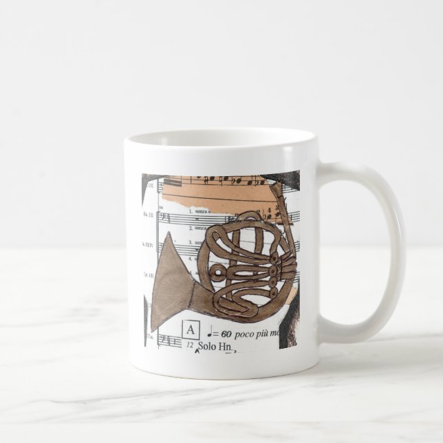 (Den franska) Hornmuggen Kaffemugg (Höger)