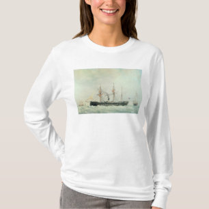 Den franska slagskeppet, "La Gloire", 1880 T-shirt