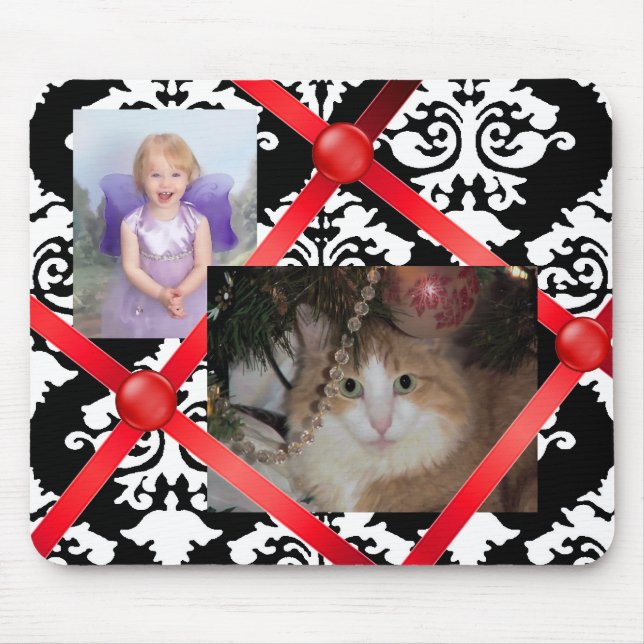 Den franska stilanslagstavlamusen vadderar musmatta (Framsidan)