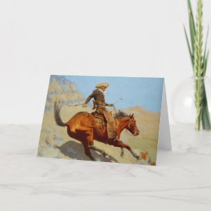 Den Frederic Remingtons cowboyen (1902) Kort