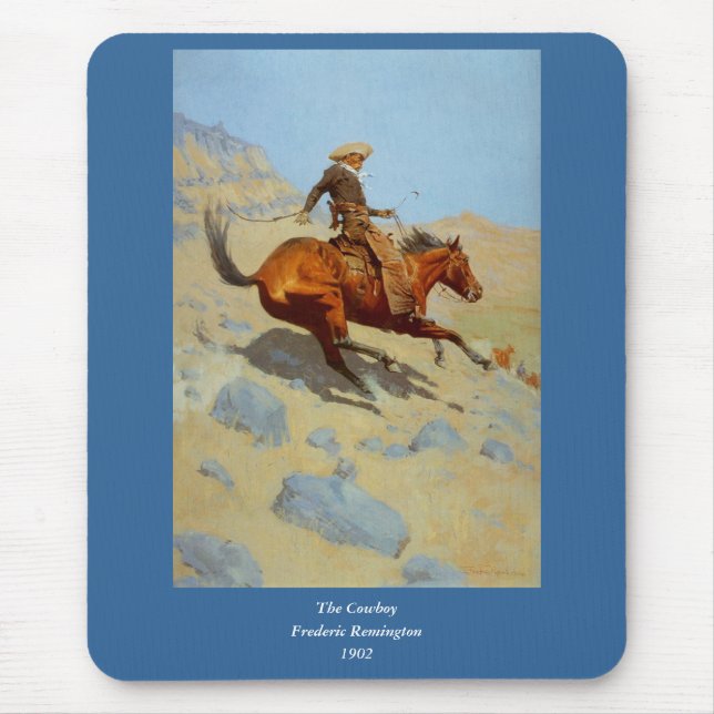 Den Frederic Remingtons cowboyen (1902) Musmatta (Framsidan)