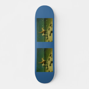 Den Frederic Remingtons nattherderen (circa 1908) Skateboard Bräda 19,5 Cm