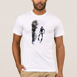 Den Freediver reven - passar. Organiskt (manar) T-shirt