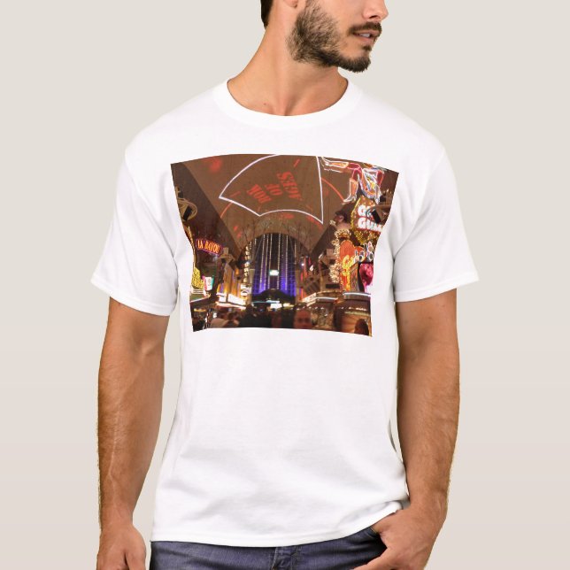 Den Fremont gatan erfar - Las Vegas Tee (Framsida)