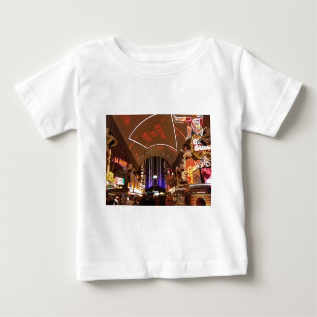Den Fremont gatan erfar - Las Vegas Tee Shirt (Framsida)