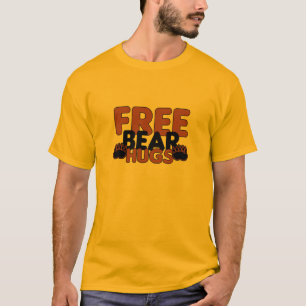 Den fria björnkramskjortan - välj stil & färga t shirt