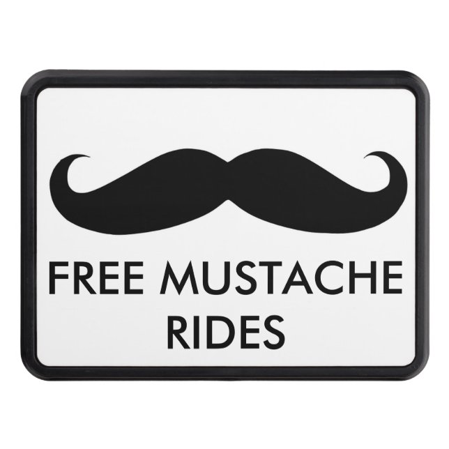 Den FRIA haken för släp för MUSTASCHRITTER Skydd För Dragkrok (Framsidan)