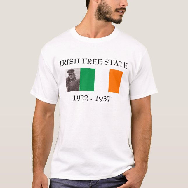Den fria irländare påstår tee shirt (Framsida)