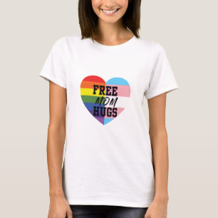 Den fria mamman kramar kvalitets- godor för LGBTQ T Shirt