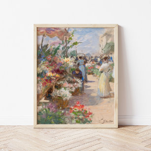 Den fria marknaden   Victor Gabriel Gilbert Poster